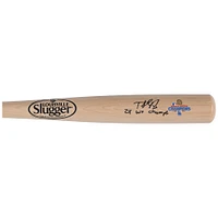 Teoscar Hernandez Los Angeles Dodgers Autographed 2024 World Series Champions Louisville Slugger Bat with "24 WS Champs" Inscription