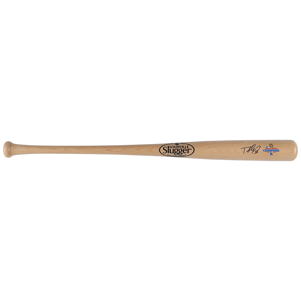 Teoscar Hernandez Los Angeles Dodgers Autographed 2024 World Series Champions Louisville Slugger Bat