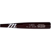 Teoscar Hernandez Los Angeles Dodgers Autographed Marucci Game Model Bat with "24 WS Champs" Inscription