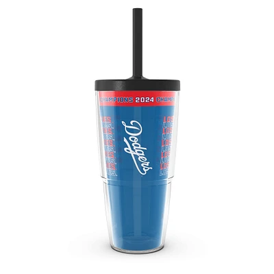 Tervis Los Angeles Dodgers 2024 World Series Champions 24oz. Classic Tumbler with Straw Lid