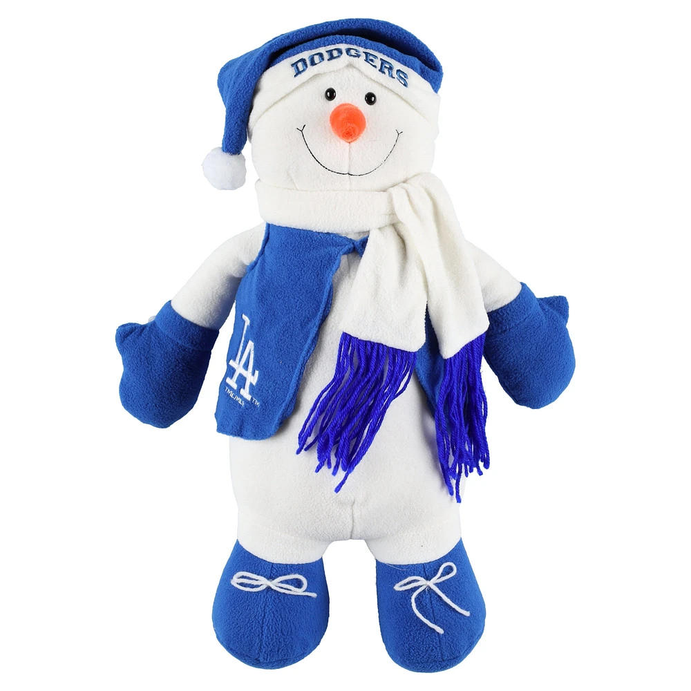 The Memory Company Mascotte de bonhomme de neige givré des Dodgers de Los Angeles 17"