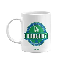 The Sports Vault White Los Angeles Dodgers 2021 St. Patrick's Day - 11 oz. Lot de 2 tasses à café