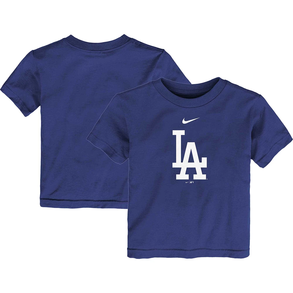 Toddler Nike Royal Los Angeles Dodgers Large Logo T-Shirt