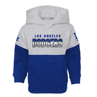 Toddler Royal/Heather Gray Los Angeles Dodgers Two-Piece Playmaker Set