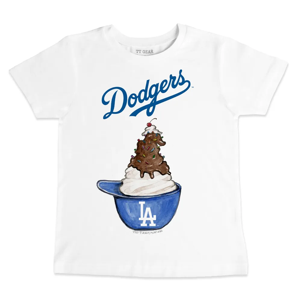 Lids Los Angeles Dodgers Tiny Turnip Women's Sugar Skull T-Shirt