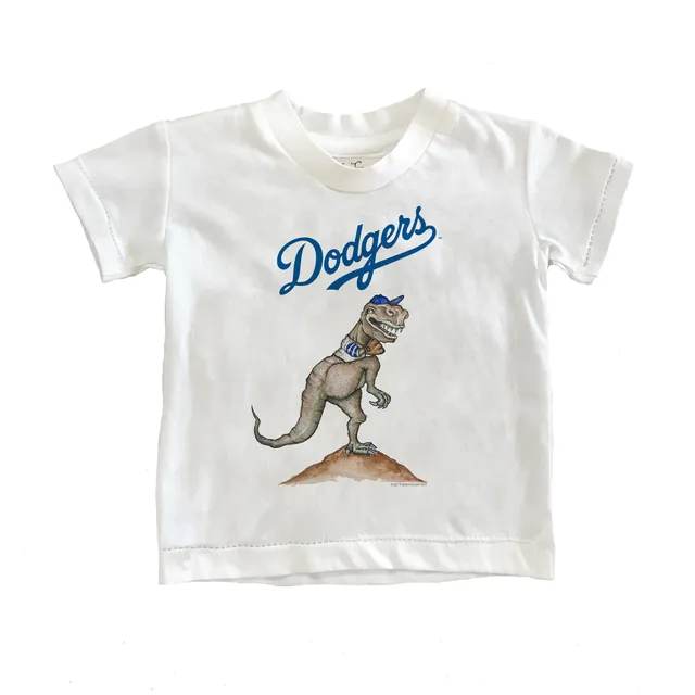 Los Angeles Dodgers Tiny Turnip Women's Stitched Baseball T-Shirt