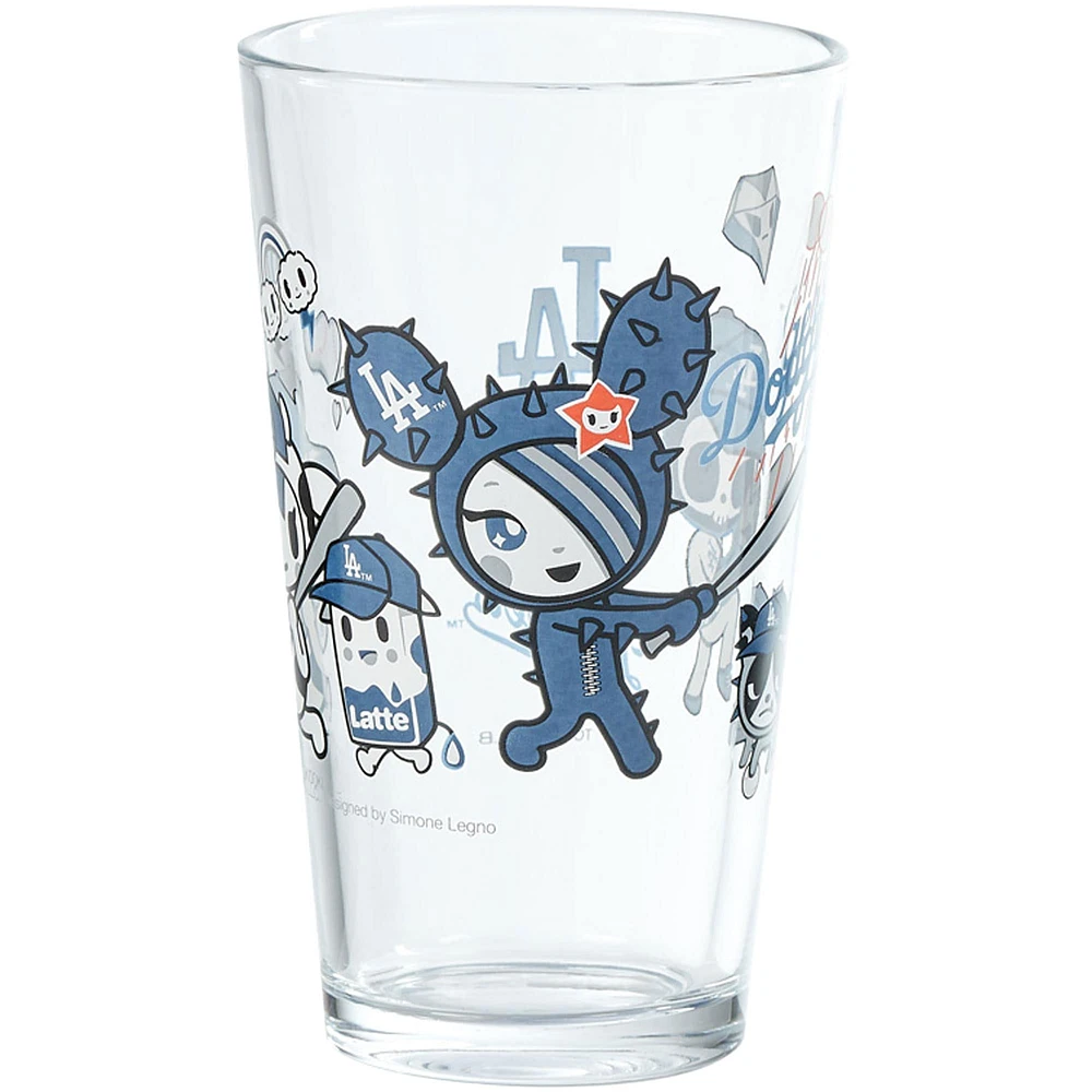 tokidoki Dodgers de Los Angeles 16 oz. Verre à pinte