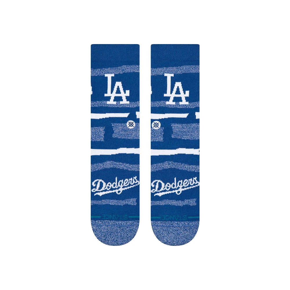 Unisex Stance  Los Angeles Dodgers Squeeze Tri-Blend Knit Crew Socks