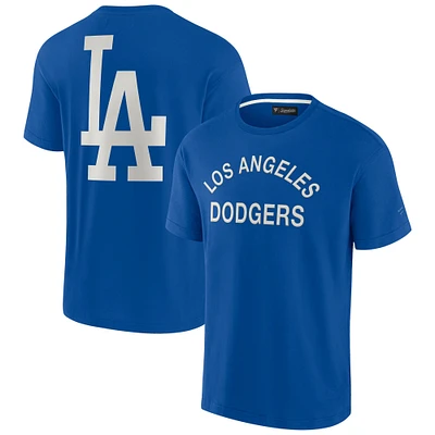 T-shirt unisexe Fanatics Royal Los Angeles Dodgers Elements super doux à manches courtes