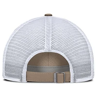 Unisex Nike Khaki/White Los Angeles Dodgers Club Trucker Adjustable Hat