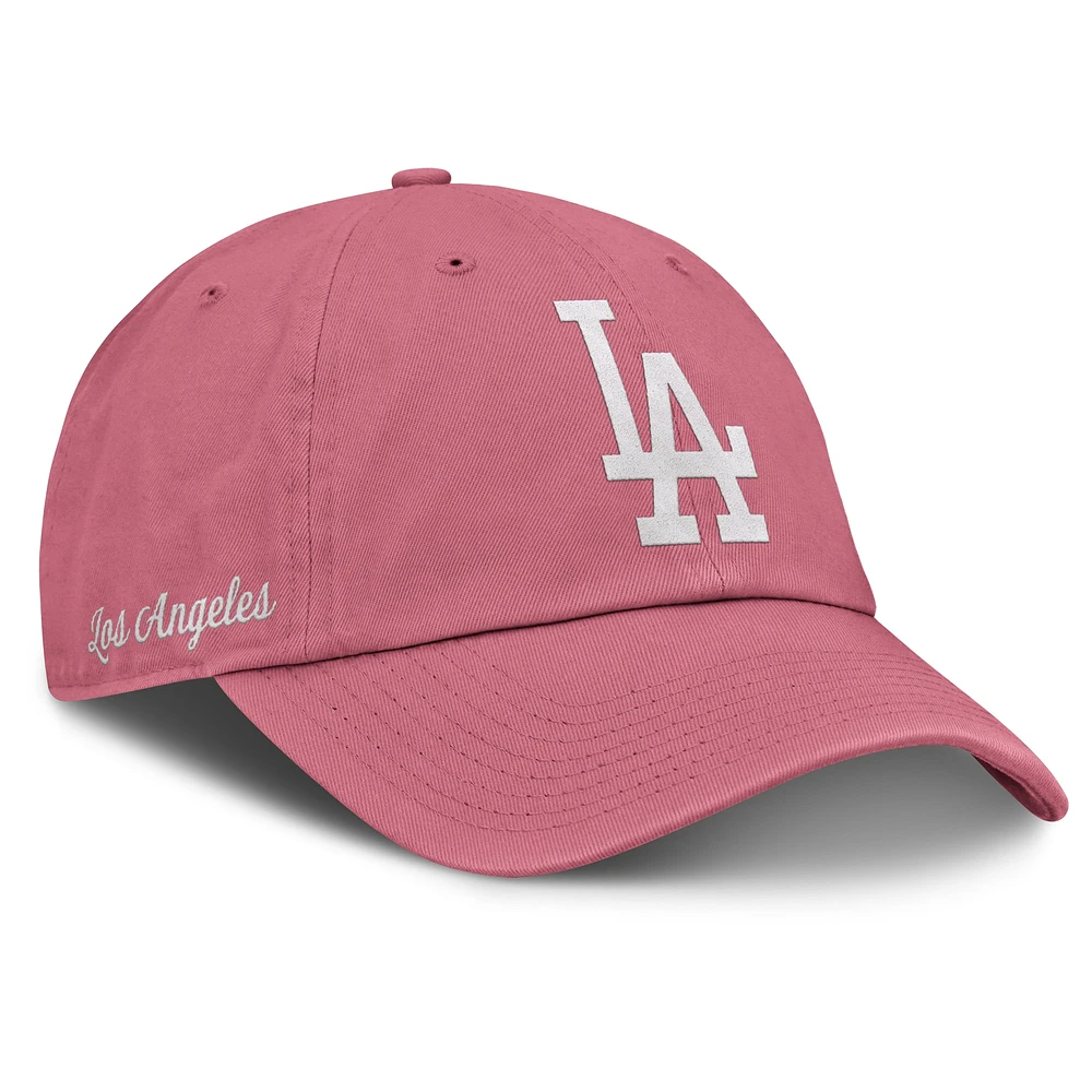 Unisex Nike Pink Los Angeles Dodgers Club Adjustable Hat