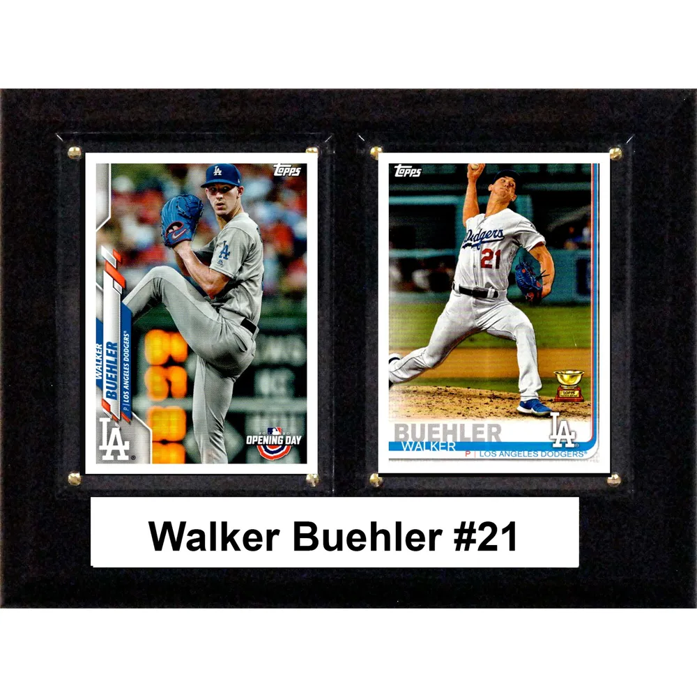 Lids Walker Buehler Los Angeles Dodgers 6'' x 8'' Plaque