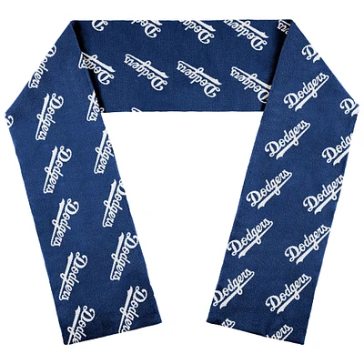 WEAR by Erin Andrews Écharpe avec le mot-symbole de l'équipe des Dodgers de Los Angeles