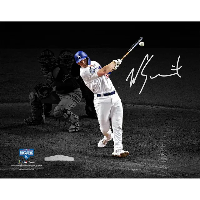 Mookie Betts Los Angeles Dodgers 2020 MLB World Series Champions Fanatics  Authentic Autographed World Series Logo Baseball