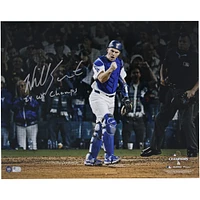 Will Smith Los Angeles Dodgers Autographed 2024 World Series Champions 16" x 20" Photograph with "24 WS Champs" Inscription