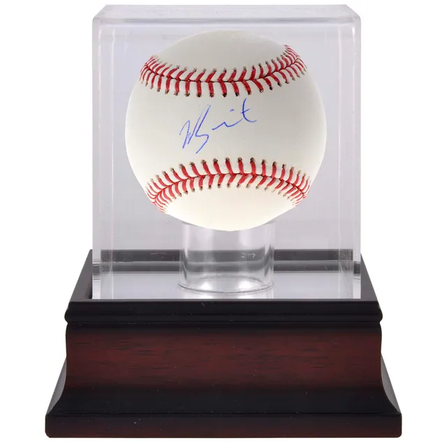 Lids Will Smith Los Angeles Dodgers Fanatics Authentic Autographed Baseball  & Mahogany Baseball Display Case