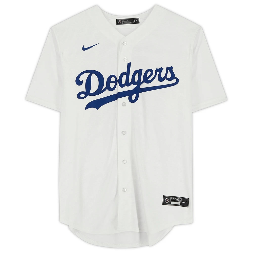Will Smith Los Angeles Dodgers Autographed Nike White Replica Jersey
