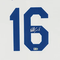 Will Smith Los Angeles Dodgers Autographed Nike White Replica Jersey