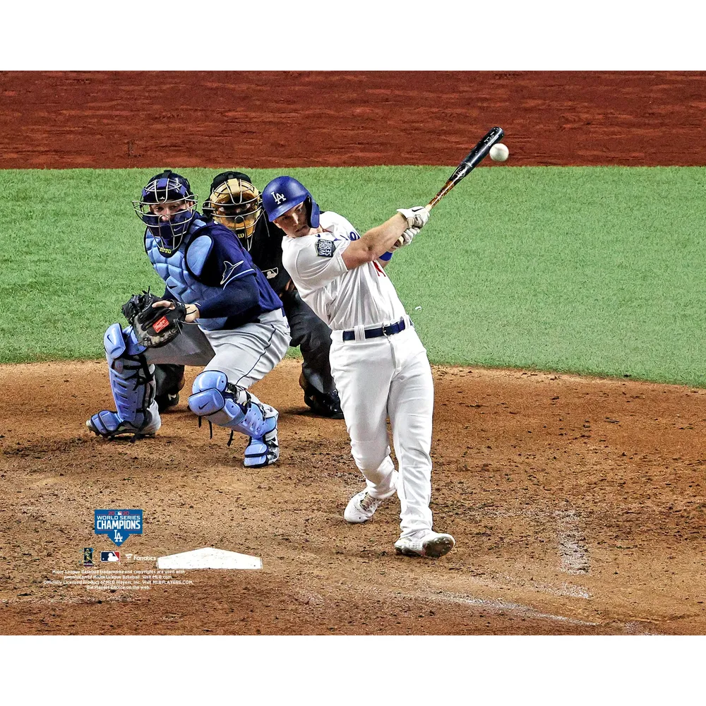 Mookie Betts Los Angeles Dodgers 2020 MLB World Series Champions Fanatics  Authentic Autographed World Series Logo Baseball