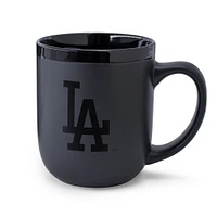 WinCraft Dodgers de Los Angeles 17 oz. Tasse noire ton sur ton