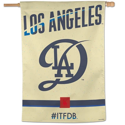 WinCraft Los Angeles Dodgers 2024 City Connect Bannière verticale unilatérale 28'' x 40''