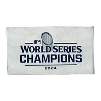 Serviette double face WinCraft Los Angeles Dodgers Champions de la Série mondiale 2024 Vestiaire 22" x 42"