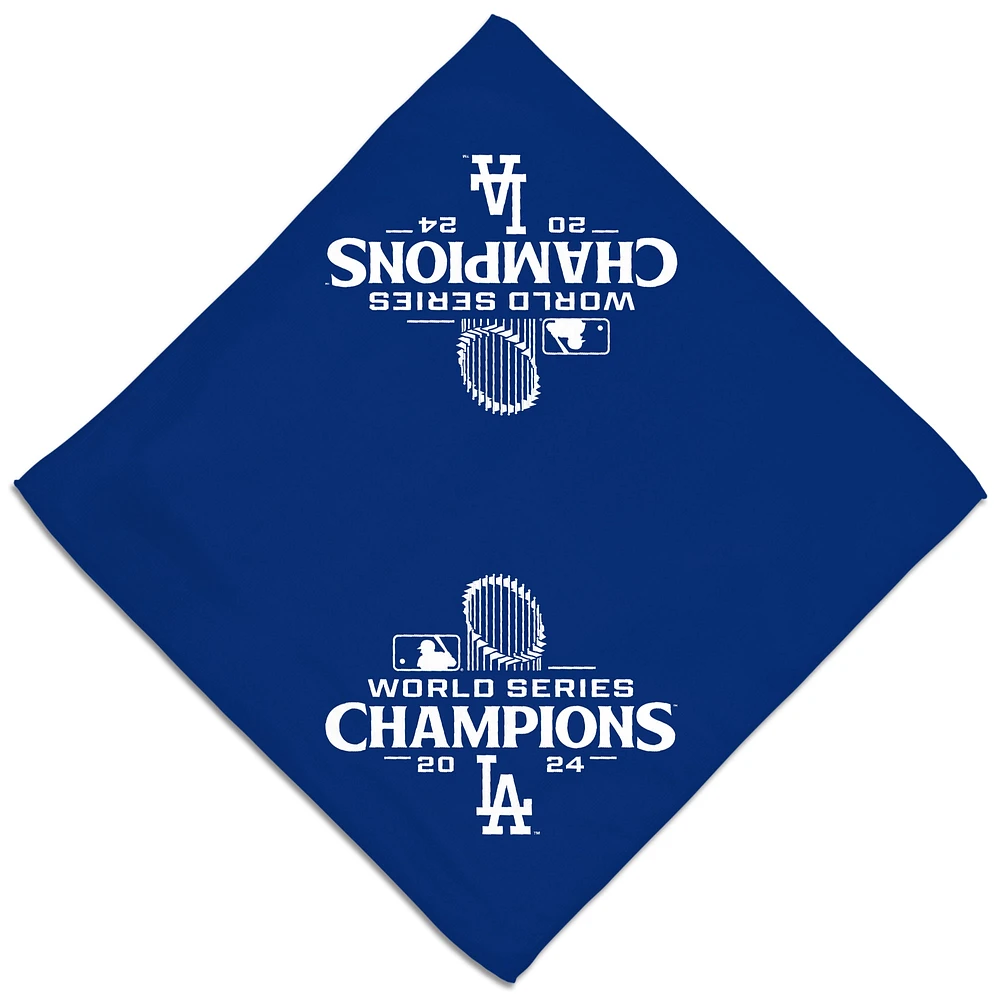 Bandana pour animaux de compagnie WinCraft Los Angeles Dodgers Champions de la Série mondiale 2024