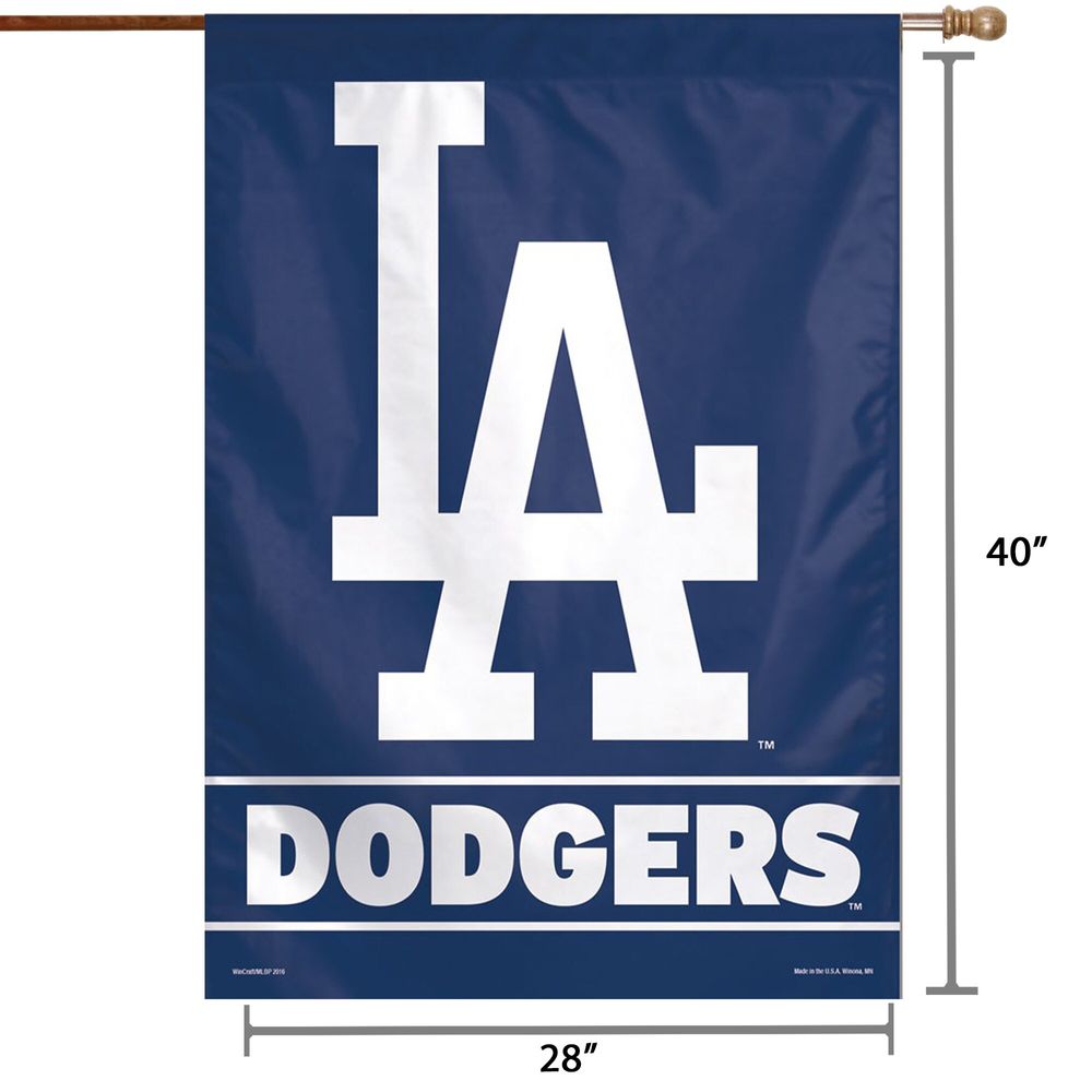 WinCraft Los Angeles Dodgers 28" x 40" Wordmark House Flag