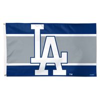 WinCraft Los Angeles Dodgers 3' x 5' Horizontal Stripe Deluxe Single-Sided Flag