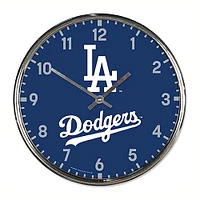 WinCraft Horloge murale chromée des Dodgers de Los Angeles