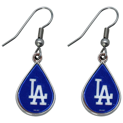 WinCraft Los Angeles Dodgers Boucles d'oreilles pendantes en forme de larme