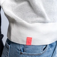Pull à col cranté en maille Seraphina bleu marine pour femme des Dodgers de Los Angeles Lusso
