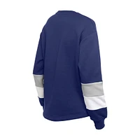 Women's New Era  Blue Los Angeles Dodgers Game Day Color Pullover Sweatshirt