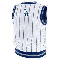 Women's WEAR by Erin Andrews  White Los Angeles Dodgers Sporty Tank Top