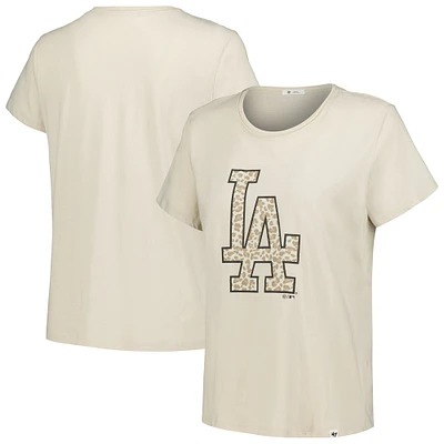 T-shirt Panthera Frankie des Dodgers de Los Angeles '47 Oatmeal pour femmes