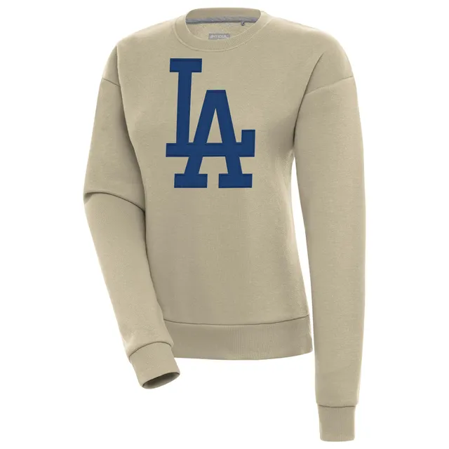 Los Angeles Dodgers Levelwear Women's Sunset Farm Team Pullover Sweatshirt  - Black