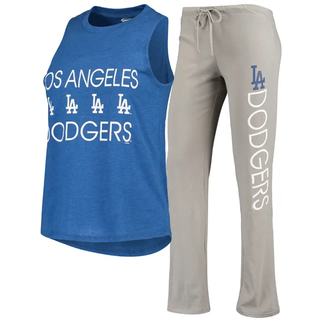 Lids Los Angeles Dodgers Women's Plus Cloud V-Neck T-Shirt - Royal