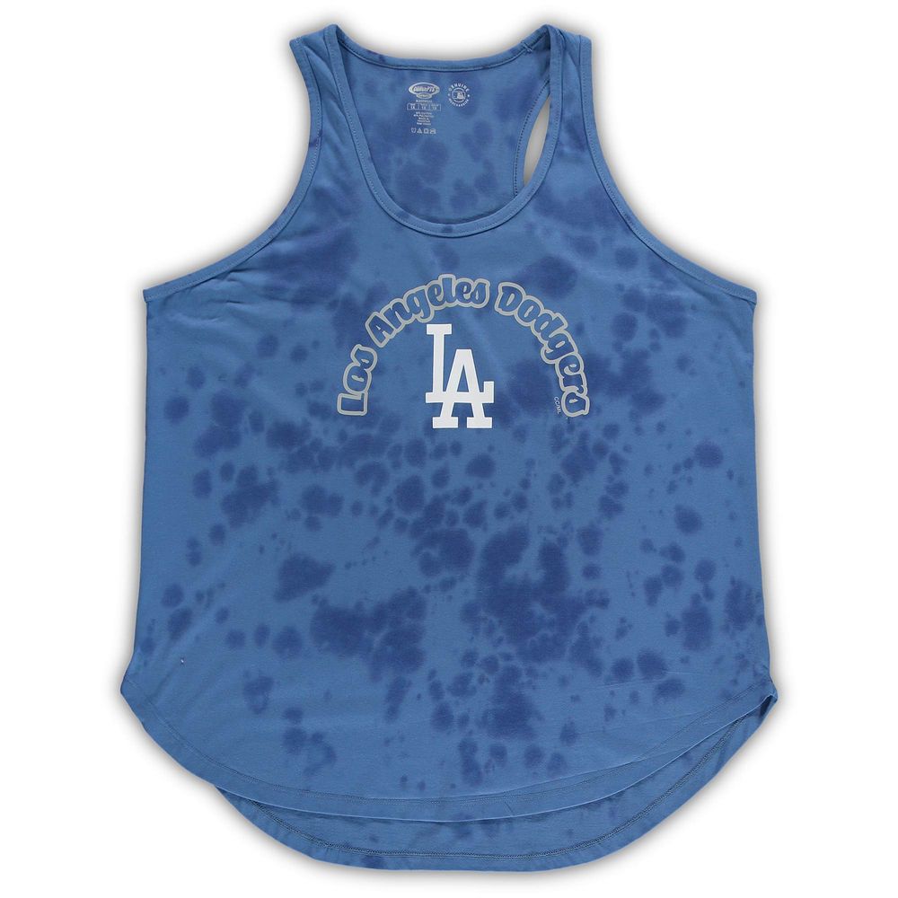 Women's Concepts Sport Royal Los Angeles Dodgers Plus Jersey Tank Top & Pants Sleep Set