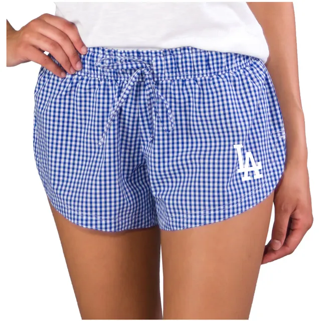 Los Angeles Dodgers Pro Standard Women's Classic Velour Lounge Shorts -  Black