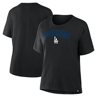 Women's Fanatics  Black Los Angeles Dodgers Home Run Legacy T-Shirt