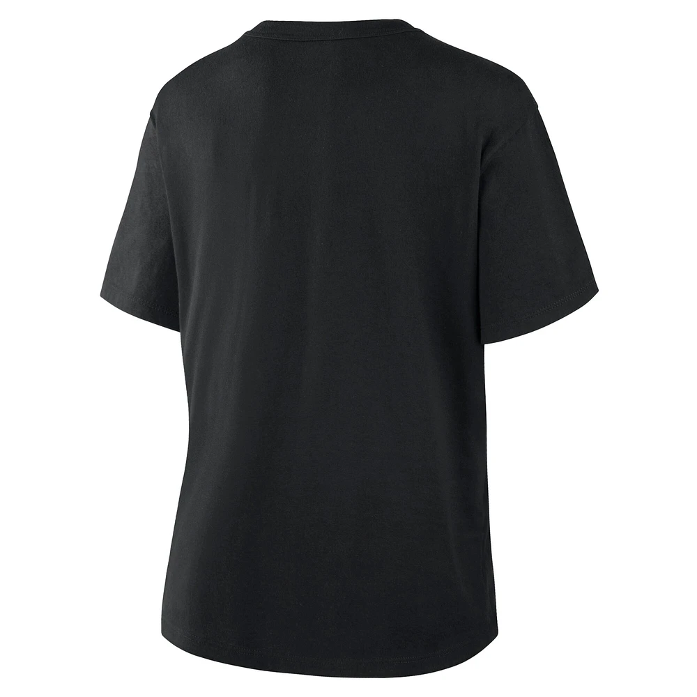 Women's Fanatics  Black Los Angeles Dodgers Home Run Legacy T-Shirt
