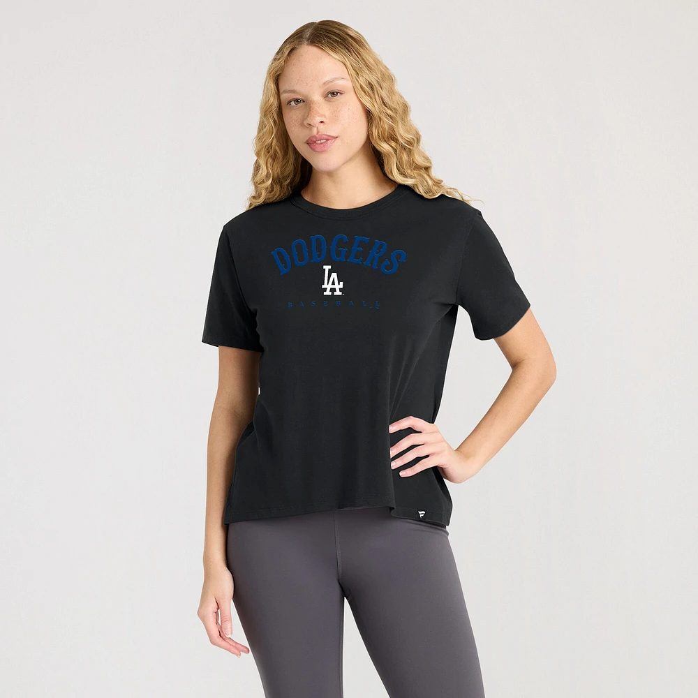 Women's Fanatics  Black Los Angeles Dodgers Home Run Legacy T-Shirt