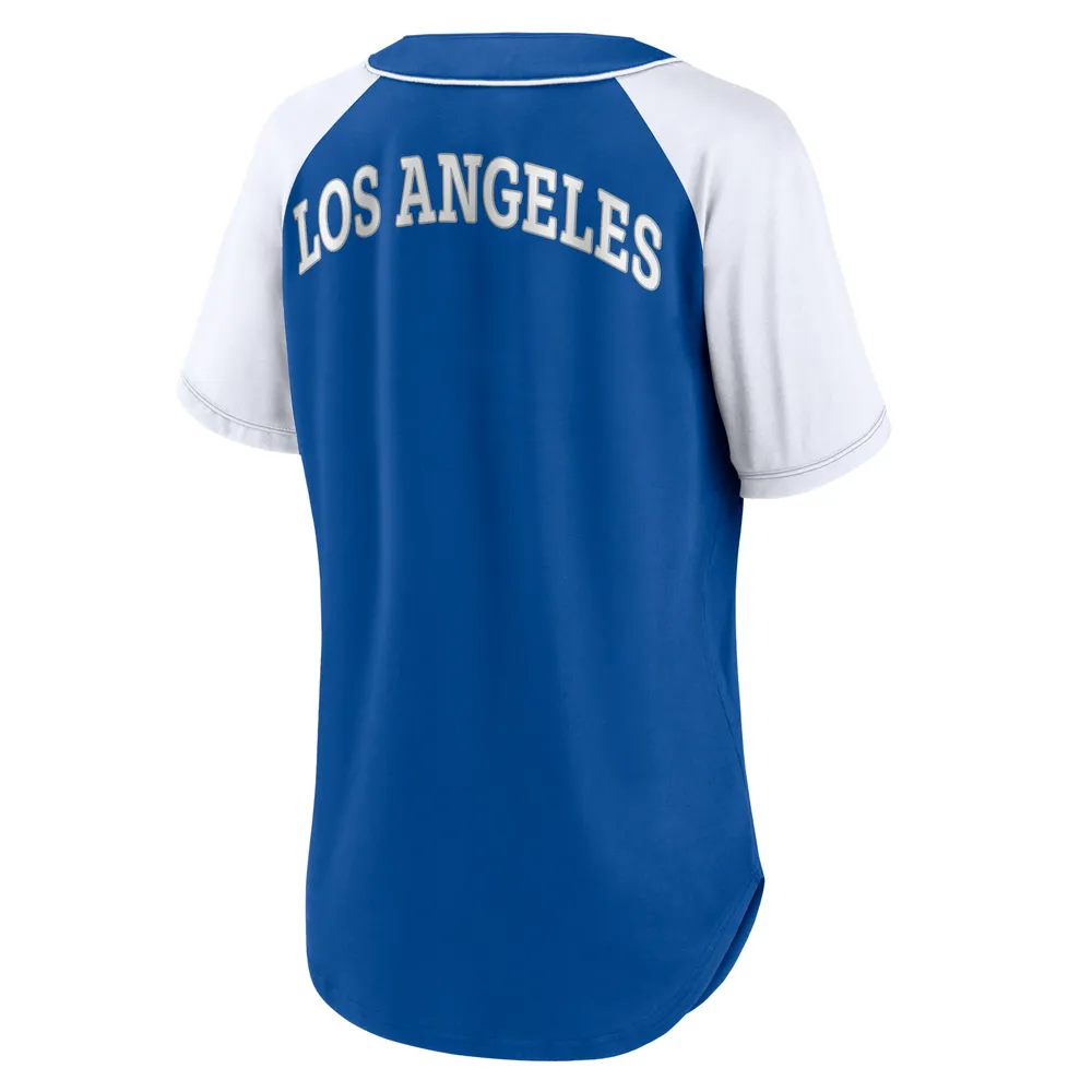 Women's Los Angeles Dodgers Fanatics Branded Royal Bunt