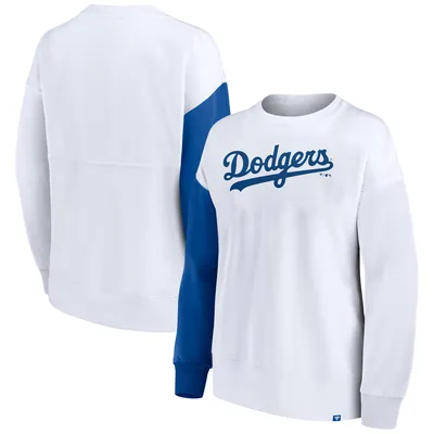 Los Angeles Dodgers Pro Standard Women's Mash Up Pullover Sweatshirt - Black