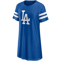 Robe en maille emblématique Fanatics Royal Los Angeles Dodgers pour femmes