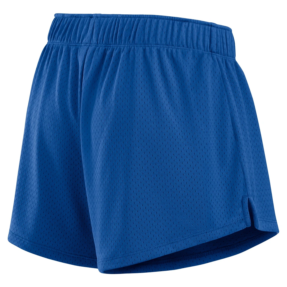 Short en maille Fanatics Royal Los Angeles Dodgers pour femmes