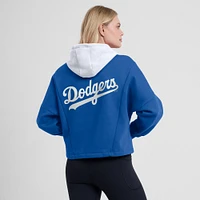 Women's Fanatics Royal Los Angeles Dodgers Oversized Legacy Favorite Spectator Pullover Hoodie