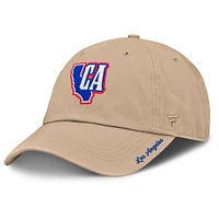 Women's Fanatics Tan Los Angeles Dodgers Cooperstown Collection Adjustable Hat