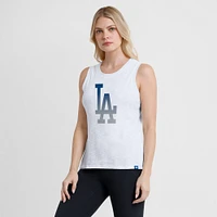 Women's Fanatics White Los Angeles Dodgers Activate Slub Tank Top
