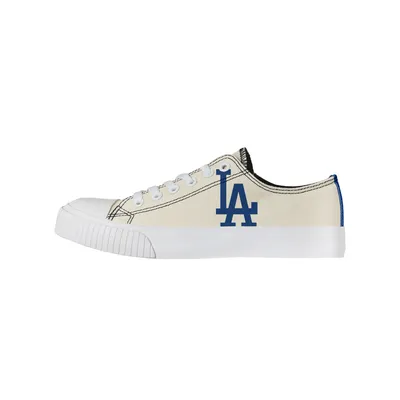 FOCO Cream Dallas Cowboys Low Top Canvas Shoes